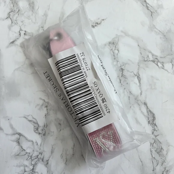 Victoria's Secret Rhinestone Wristlet Strap keychain VS pink Monogram logo - Picture 6 of 6